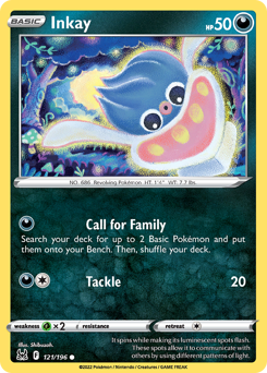 Pokemon Lost Origin Inkay - 121