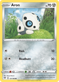 Pokemon Darkness Ablaze Aron - 121