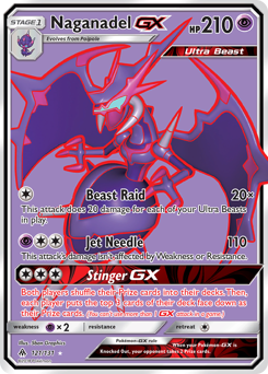 Pokemon Forbidden Light Naganadel-GX - 121
