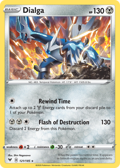 Pokemon Vivid Voltage Dialga - 121