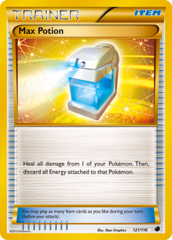 Pokemon Plasma Freeze Max Potion - 121
