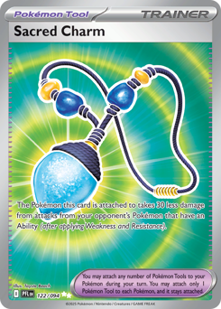 Pokemon Phantasmal Flames Sacred Charm - 122