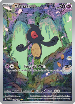 Pokemon White Flare Yamask - 122