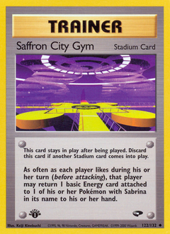 Pokemon Gym Challenge Saffron City Gym - 122