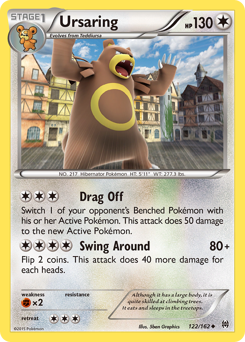 Pokemon BREAKthrough Ursaring - 122