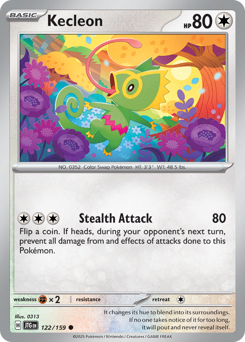 Pokemon Journey Together Kecleon - 122