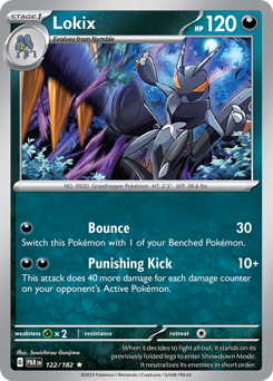 Pokemon Paradox Rift Lokix - 122