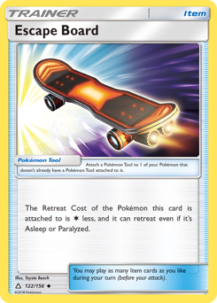 Pokemon Ultra Prism Escape Board - 122