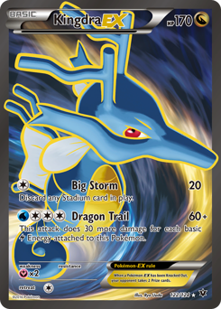 Pokemon Fates Collide Kingdra-EX - 122
