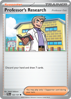 Pokemon Prismatic Evolutions Professor's Research - 122