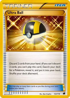 Pokemon Plasma Freeze Ultra Ball - 122