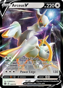 Pokemon Brilliant Stars Arceus V - 122