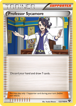 Pokemon XY Professor Sycamore - 122