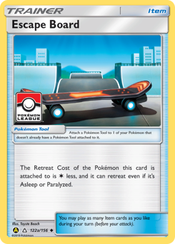 Pokemon Ultra Prism Escape Board - 122a