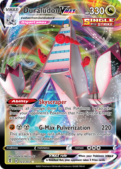 Pokemon Evolving Skies Duraludon VMAX - 123
