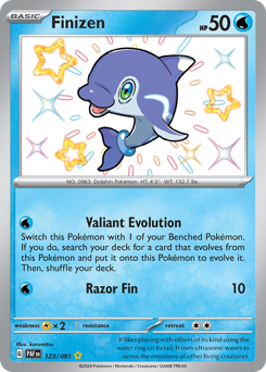 Pokemon Paldean Fates Finizen - 123