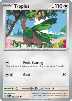 Pokemon Journey Together Tropius - 123