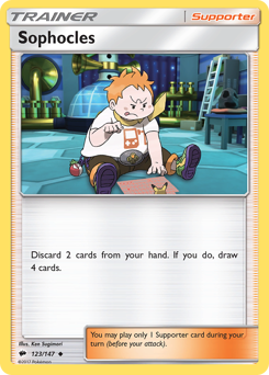 Pokemon Burning Shadows Sophocles - 123