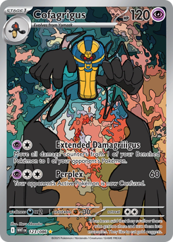 Pokemon White Flare Cofagrigus - 123