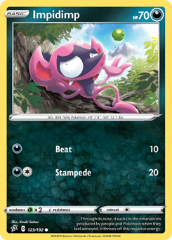 Pokemon Rebel Clash Impidimp - 123