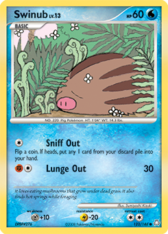 Pokemon Legends Awakened Swinub - 123