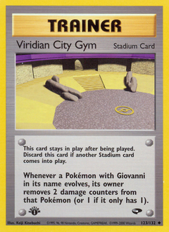 Pokemon Gym Challenge Viridian City Gym - 123