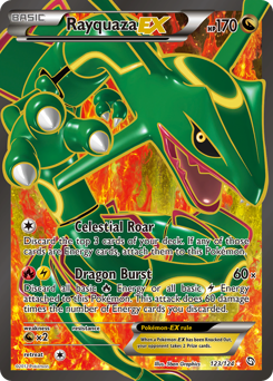 Pokemon Dragons Exalted Rayquaza-EX - 123
