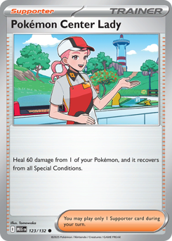 Pokemon Mega Evolution Pokémon Center Lady - 123