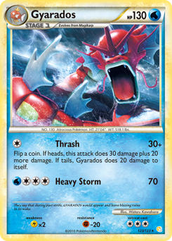 Pokemon HeartGold & SoulSilver Gyarados - 123