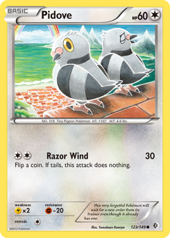 Pokemon Boundaries Crossed Pidove - 123