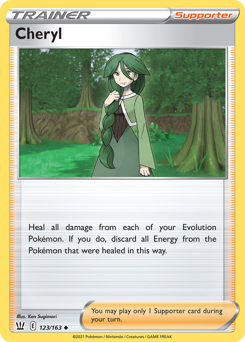 Pokemon Battle Styles Cheryl - 123