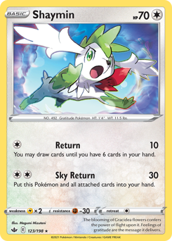 Pokemon Chilling Reign Shaymin - 123