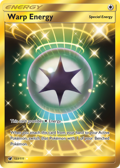 Pokemon Crimson Invasion Warp Energy - 123