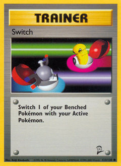 Pokemon Base Set 2 Switch - 123