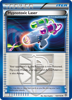 Pokemon Plasma Storm Hypnotoxic Laser - 123
