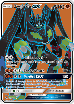 Pokemon Forbidden Light Zygarde-GX - 123