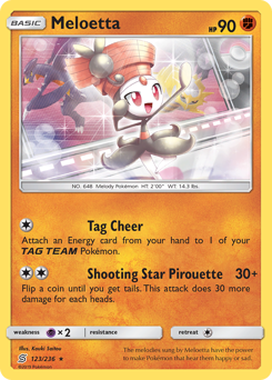 Pokemon Unified Minds Meloetta - 123