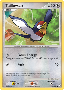 Pokemon Legends Awakened Taillow - 124