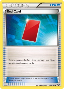 Pokemon XY Red Card - 124