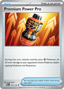 Pokemon Mega Evolution Premium Power Pro - 124