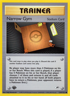 Pokemon Gym Heroes Narrow Gym - 124