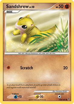 Pokemon Supreme Victors Sandshrew - 124