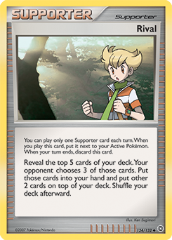 Pokemon Secret Wonders Rival - 124