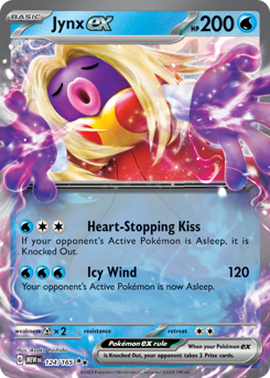 Pokemon 151 Jynx ex - 124