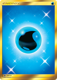 Pokemon Crimson Invasion Water Energy - 124