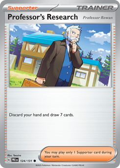 Pokemon Prismatic Evolutions Professor's Research - 124