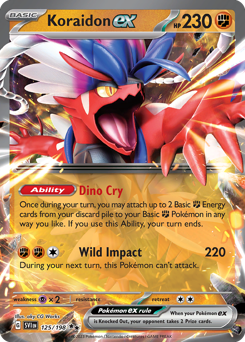 Pokemon Scarlet & Violet Koraidon ex - 125
