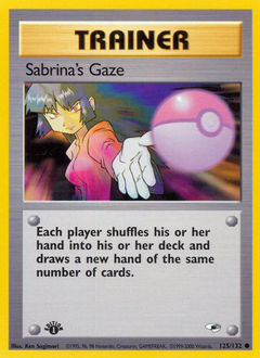 Pokemon Gym Heroes Sabrina's Gaze - 125