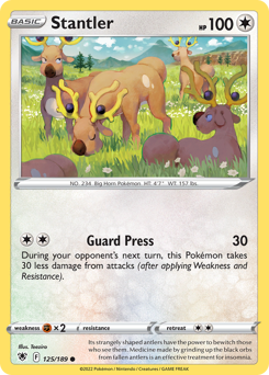Pokemon Astral Radiance Stantler - 125