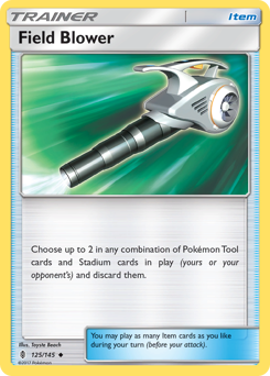 Pokemon Guardians Rising Field Blower - 125